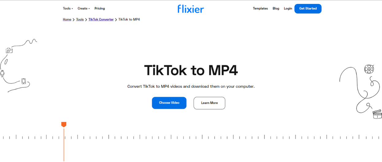 Flixier tiktok video downloader